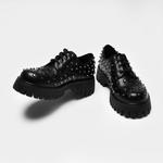 Кроссовки KOI Penitent Men’s Studded Shoes - Black, черный - фото 2