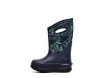 Ботинки Bogs Neo Classic Rain Boot - Kids', Navy Firework Floral Print - фото 4