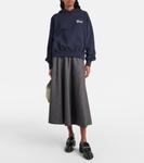 Лоферы из кожи с подвеской в виде удил Gucci, черный - фото 3