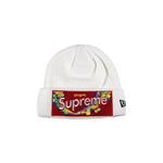 Шапка-бини Supreme x Skittles x New Era, цвет Белый - фото