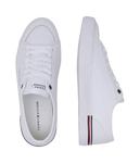 Кроссовки фирменные канвас vulc Tommy Hilfiger, белый - фото 4