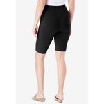 Женские эластичные велосипедки больших размеров Roaman's Essential, темно-синий - фото 3