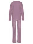 Пижама VIVANCE DREAMS, цвет mauve gestreift - фото 3