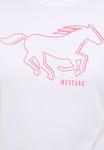 Футболка Mustang STYLE LOA, Weiß/White - фото 7