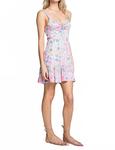 Джасмин мини-платье в розовом принте Saltwater Luxe - фото 3