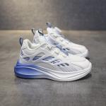 Дышащие детские кроссовки для бега TONYBEAR, белый/синий - фото 6