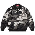 Свитер Supreme Small Box Polo Sweater, Snow Camo - фото