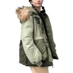 Женский пуховик Converse, цвет Army Green - фото 4