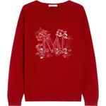 Макс Мара свитер с пайетками MaxMara, красный - фото