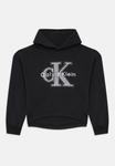 Худи Calvin Klein Jeans FESTIVE GRAPHIC HOODIE, Black - фото