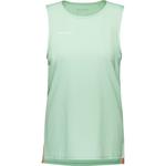 Топ selun fl tank top women Mammut, зеленый - фото