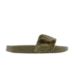 Кроссовки Fenty x Wmns Fur Slide Puma, зеленый - фото