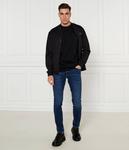 Футболка мужская Guess Jeans с принтом в клетку, черный - фото 2