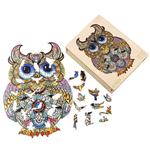 Деревянный пазл Lovely Owl XL Moments - фото 4