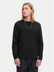Лонгслив regular fit Basic 12279538 Jack&Jones, чёрный - фото