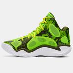 Баскетбольные кроссовки CURRY Spawn Flotro Under Armour, цвет Grün - фото 3