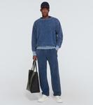 Толстовка из хлопкового джерси Les Tien, синий - фото 2