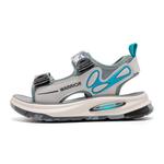 Детские сандалии WARRIOR, серый/зеленый - фото