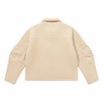 Куртки Пальто Унисекс HARSH AND CRUEL, Абрикос - фото 3