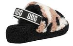 FLUFF YEAH Шлепанцы женские белые/черные/коричневые Ugg - фото 4
