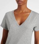 Хлопковая футболка Vince, H Grey - фото 4