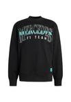Толстовка Adidas Performance Sweatshirt, Black White/Black - фото 3