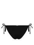 Calvin Klein плавки бикини с завязками по бокам, черный - фото 2