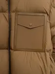 Стеганая куртка с карманами Moncler, коричневый - фото 3