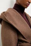 Шерстяное пальто Answear.Lab, коричневый - фото 7