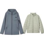 Пуховик мужской Periscope серый Skechers - фото