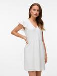 Платье до колена Vero Moda, белый - фото 4