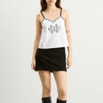 Майка с монограммой в виде бриллианта Bode, белый - фото 2