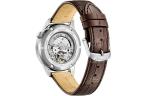 CITIZEN Часы Mechanical Movement Cow Leather Strap Watch Unisex Coffee Watch Dial, Coffee - фото 6