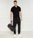 Поло BOSS BLACK parlay 147 regular fit mercerised, черный - фото 2