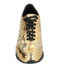 Кроссовки Casadei, золотой - фото 4