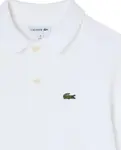 Поло из пике с длинными рукавами для мальчика Lacoste, белый - фото 3