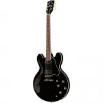 Электрогитара Gibson ES-335 полузакрытого типа, винтажный черный цвет - фото 11