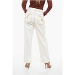 Белые хлопковые джинсы Деним Tory Burch, White - фото 2