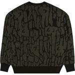 Свитер Unisex UNDEFEATED, оливковый - фото 7