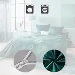 Постельное белье петроль 1x 155x200 см + 1x 80x80 см Erwin Müller - фото 5