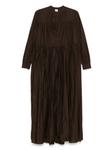 ASPESI платье макси, коричневый - фото