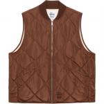 Стесси стеганый жилет Stussy, черный - фото 5