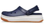 Шлепанцы и сланцы Crocsband Full Force Thick Sole Sandals Unisex Blue White - фото