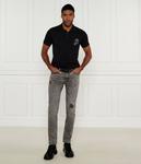 Поло мужское Iceberg с котом, черный - фото 2