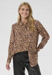 Блуза Cream ELUNA, Brown Leopard/Brown - фото