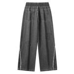 Джинсы Unisex Teddy Bear Collection, черно-серые TD3AWFJ2004 - фото 4