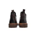 Ботинки мужские черно-коричневые PARDASAUL, утепленные с черной флисовой подкладкой - фото 11