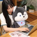 Плюшевая кукла хаски Happy Fish - фото 7