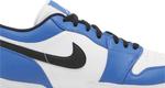 Кроссовки Jordan 1 Low TD Cleat 'White Black Royal', синий - фото 2