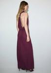 Платье Mango Maxi dress, Bordeaux - фото 2